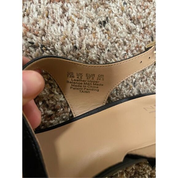 Naturalizer Womens 7.5W Taimi Strappy Mid Heel Slingback Dress Sandals New - Picture 5 of 5